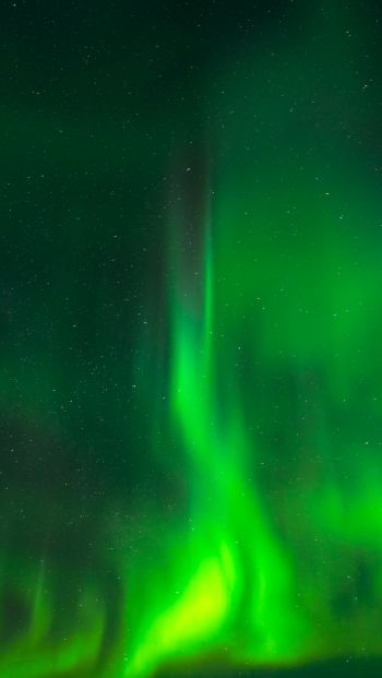 northern lights, night sky Wallpaper 640x1136