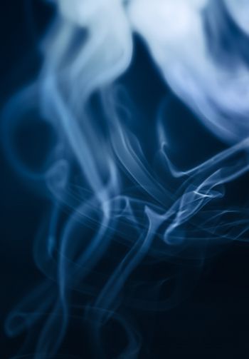 white smoke, dark Wallpaper 1640x2360