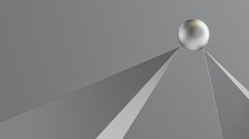 ball, 3D image Wallpaper 2048x1152