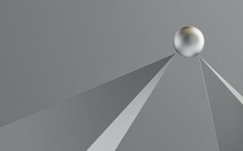 ball, 3D image Wallpaper 2560x1600