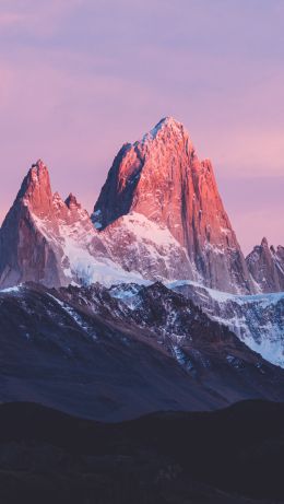 mountains, mountain peaks Wallpaper 640x1136
