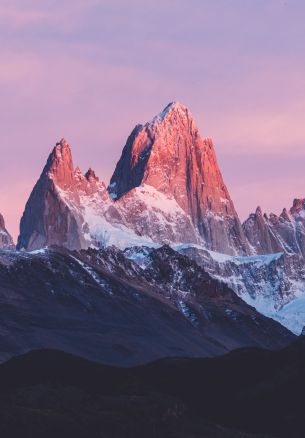 mountains, mountain peaks Wallpaper 1640x2360