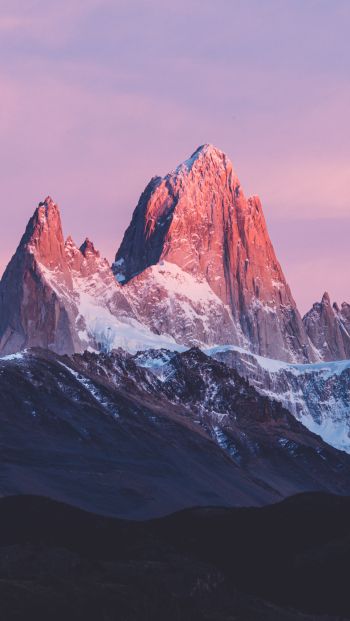 mountains, mountain peaks Wallpaper 640x1136