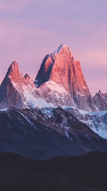 mountains, mountain peaks Wallpaper 1080x1920