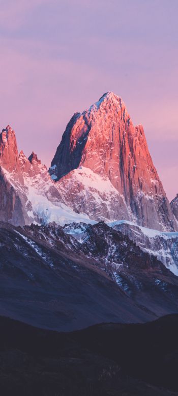 mountains, mountain peaks Wallpaper 1080x2400
