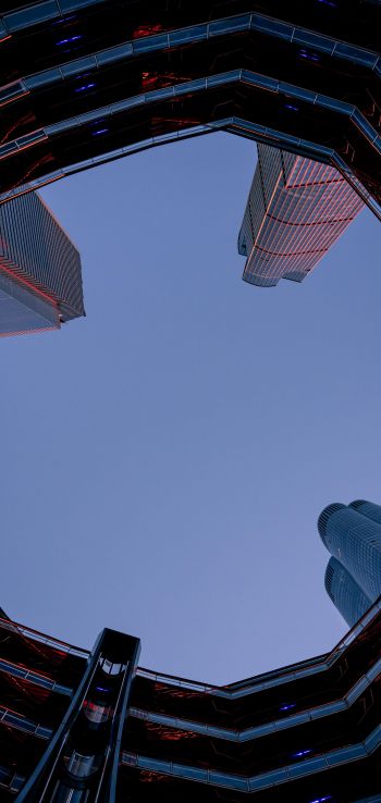 Tower, skyscrapers, sky Wallpaper 720x1520