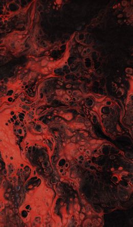 abstraction, red, paint Wallpaper 600x1024