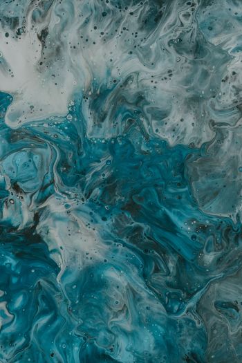 fill, abstraction, blue Wallpaper 640x960