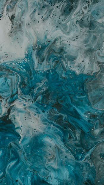 fill, abstraction, blue Wallpaper 1440x2560
