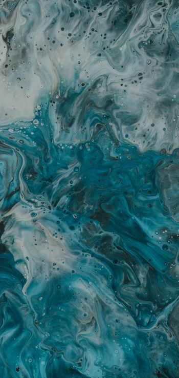 fill, abstraction, blue Wallpaper 1440x3040