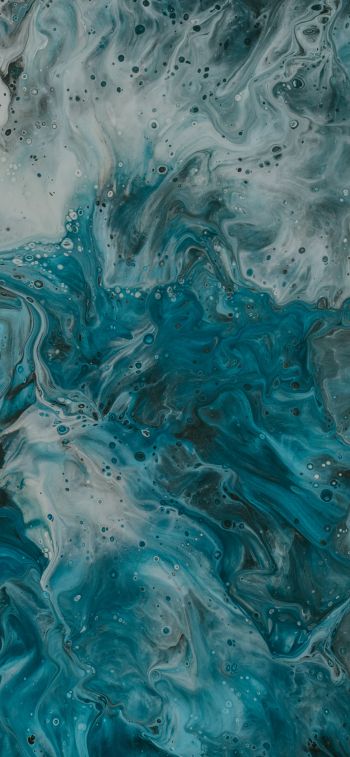 fill, abstraction, blue Wallpaper 828x1792
