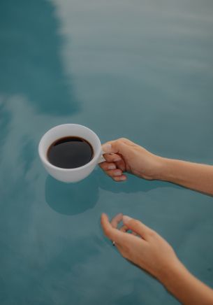 aesthetics, coffee, cheerfulness Wallpaper 1668x2388