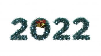 New Year, days 2022 Wallpaper 1366x768