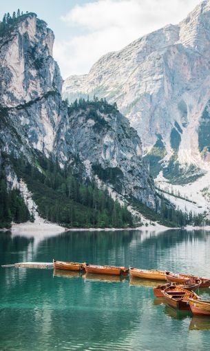 lake, mountains Wallpaper 1200x2000