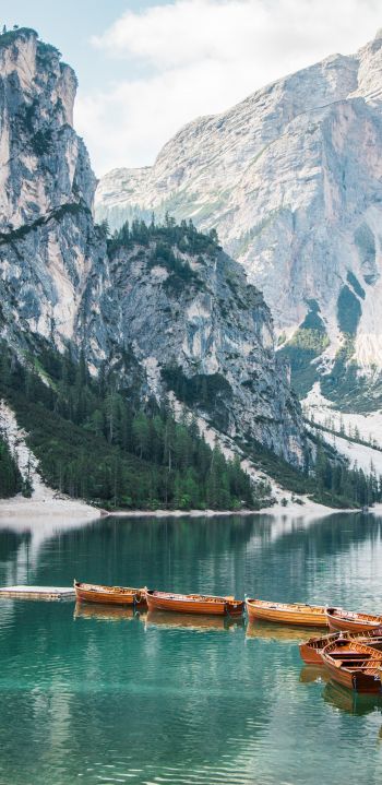 lake, mountains Wallpaper 1080x2220