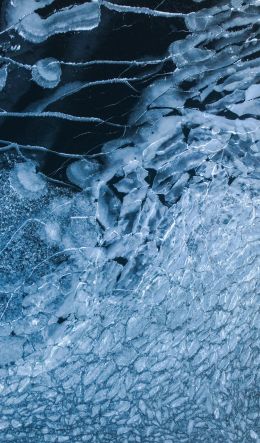 ice, crack Wallpaper 600x1024