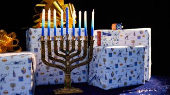 Hanukkah, holiday, candles Wallpaper 1280x720