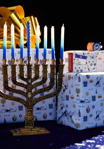 Hanukkah, holiday, candles Wallpaper 1668x2388