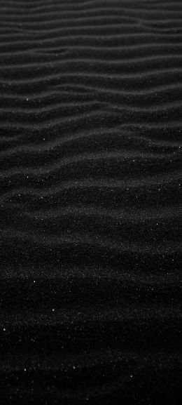 Black Volga, sand, black Wallpaper 1080x2400