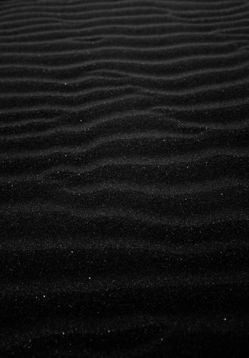 Black Volga, sand, black Wallpaper 1640x2360