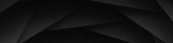 Black background, abstraction, minimalism Wallpaper 1590x400
