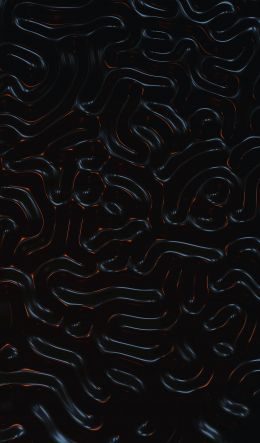 Abstraction, elements, black Wallpaper 600x1024