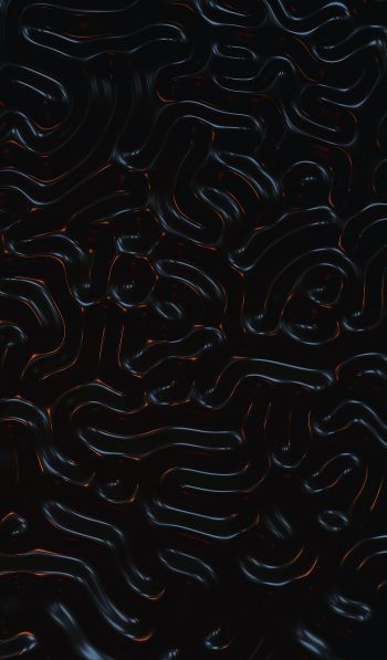 Abstraction, elements, black Wallpaper 600x1024
