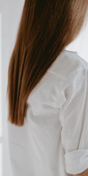 Girl, hair, aesthetics Wallpaper 720x1440