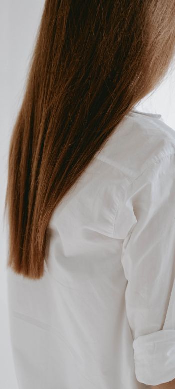 Girl, hair, aesthetics Wallpaper 720x1600