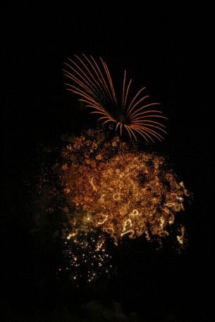 fireworks, night Wallpaper 3456x5184