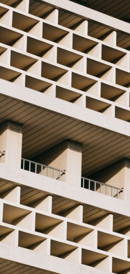 building, handrail Wallpaper 1440x3040