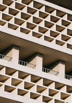 building, handrail Wallpaper 1668x2388