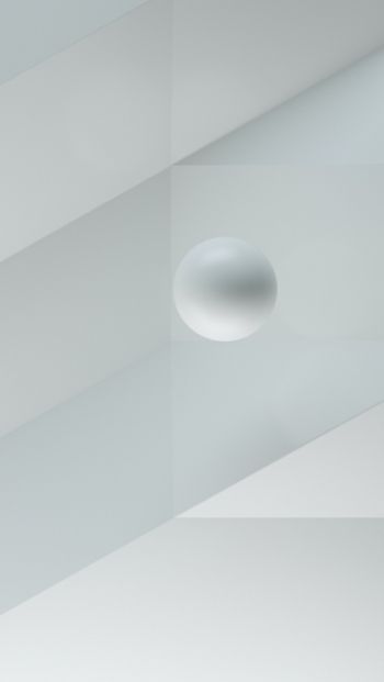 ball, 3D modeling Wallpaper 640x1136