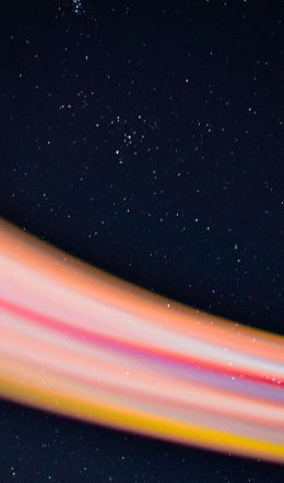 starry sky, bright colors Wallpaper 600x1024