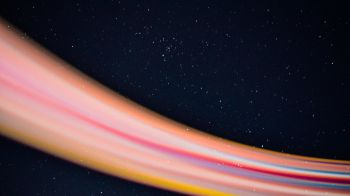 starry sky, bright colors Wallpaper 2048x1152