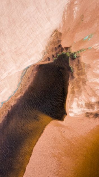 sand, water, river Wallpaper 640x1136