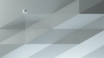 ball, geometry, minimalism Wallpaper 2048x1152