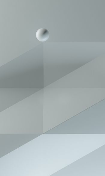 ball, geometry, minimalism Wallpaper 1200x2000