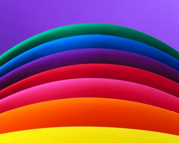 Spectrum, waves, rainbow Wallpaper 1280x1024