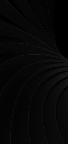 black background, abstraction Wallpaper 1440x3040