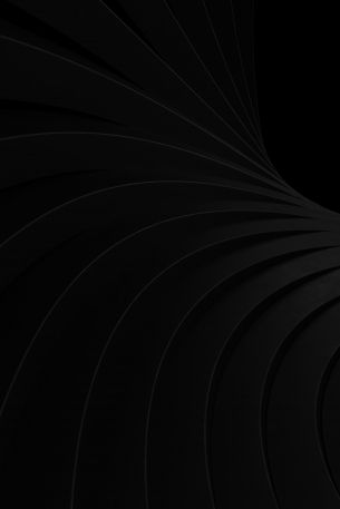 black background, abstraction Wallpaper 640x960
