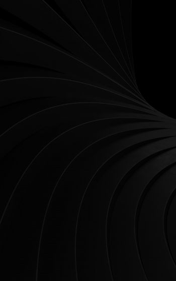 black background, abstraction Wallpaper 1752x2800