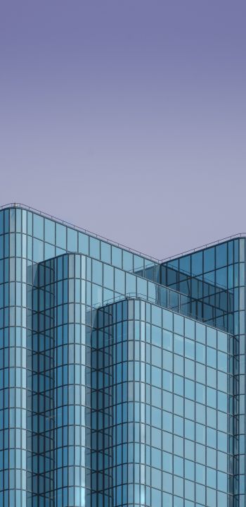 building, high-rise, glass Wallpaper 1440x2960