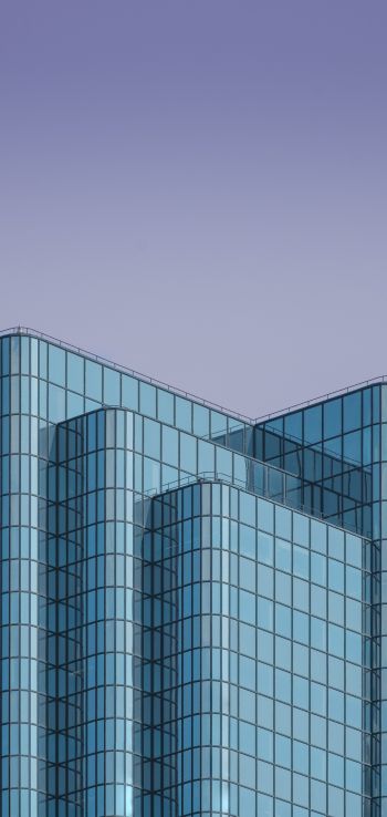building, high-rise, glass Wallpaper 1440x3040