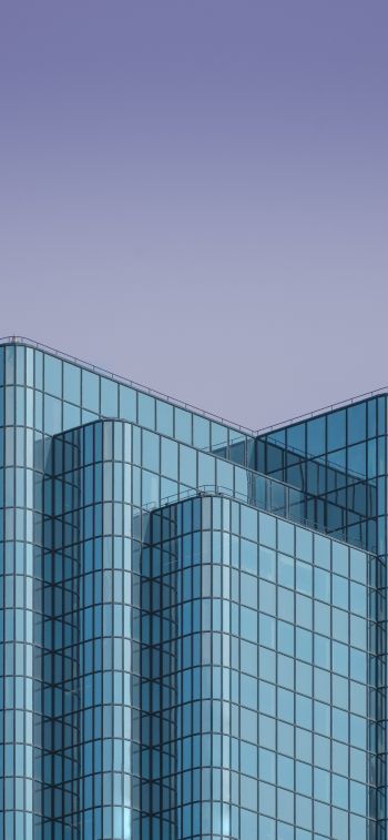 building, high-rise, glass Wallpaper 1242x2688
