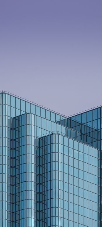 Обои 720x1600 здание, высотка, стекло