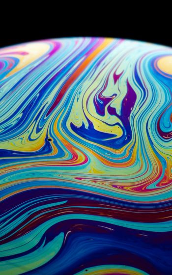 soap bubble, color, bright Wallpaper 800x1280