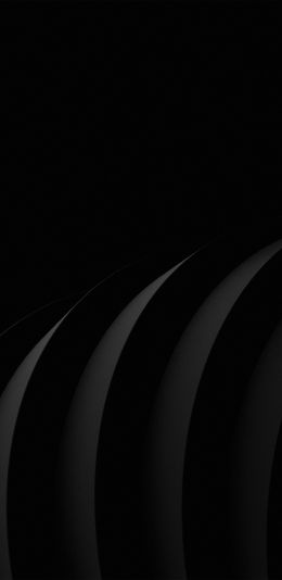 graphics, 3D modeling, black Wallpaper 1440x2960