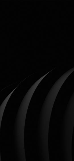 graphics, 3D modeling, black Wallpaper 1080x2340