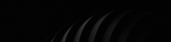 graphics, 3D modeling, black Wallpaper 1590x400